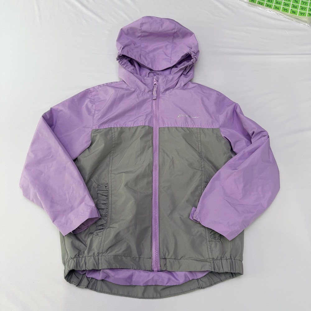 Girls Purple Jacket with Hood